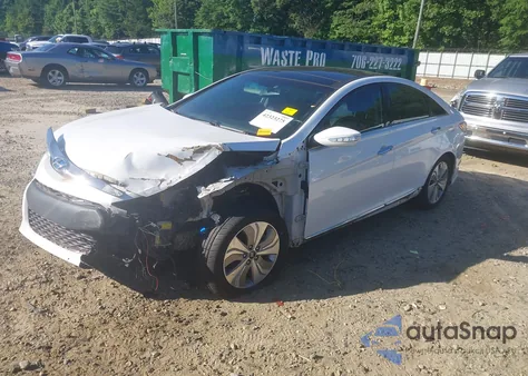 2015 Hyundai Sonata Hybrid Limited из США, поврежденный, VIN KMHEC4A46FA135519